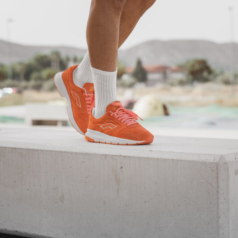Zapatilla de running trail mujer - Coral - 38